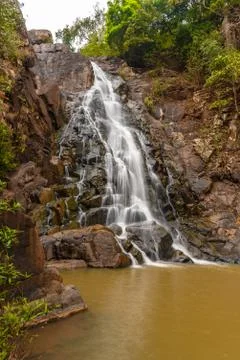 Uski Waterfall Stock Photos