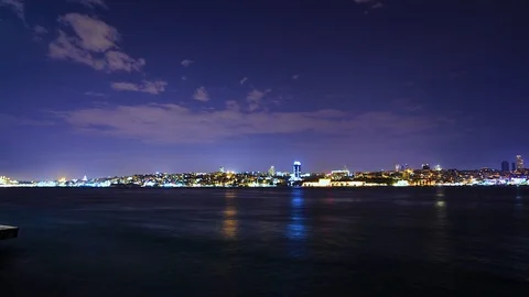 Uskudar timelapse Stock Footage 113160043
