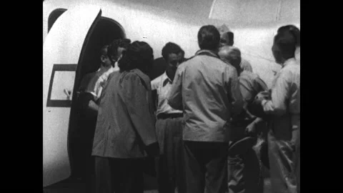 USO Visits Guantanamo 1944 Stock Footage 168268596
