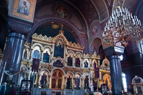 Uspenski cathedral Stock Photos