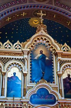 Uspenski cathedral Stock Photos
