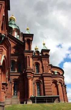 Uspenski cathedral Stock Photos