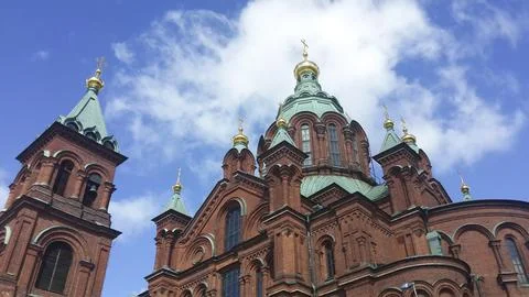 The Uspenski cathedral Stock Photos