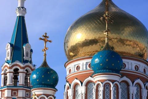 Uspenskiy cathedral. Fotos Stock