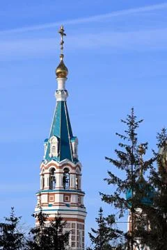 Uspenskiy cathedral. 스톡 사진