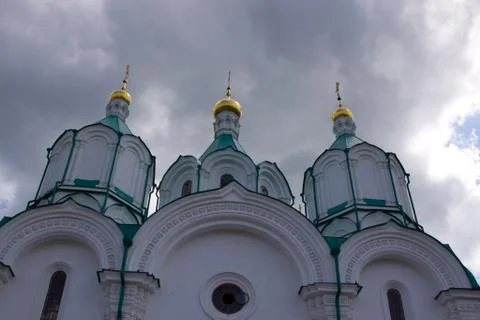 Uspensky cathedral Stock Photos