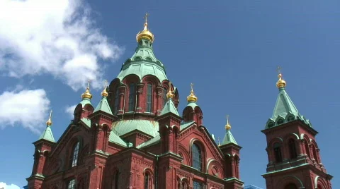 Uspensky Cathedral (timelapse) Stock Footage 491067