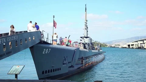 U.S.S. BOWFIN 스톡 동영상 98566990