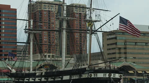USS Constellation CU 動画素材 25487407