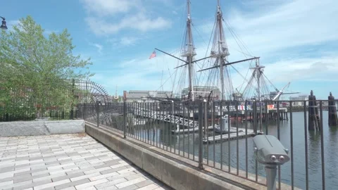 USS Constitution Stock Footage 134083134