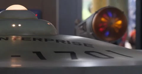 USS Enterprise Smithsonian Detail View Stock Footage 342460335