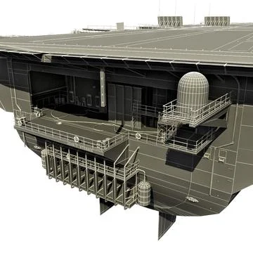 3D Model: USS John C Stennis CVN-74 #91501307 | Pond5