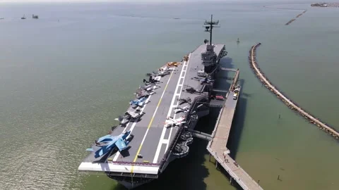 USS Lexington Corpus 動画素材 136932068