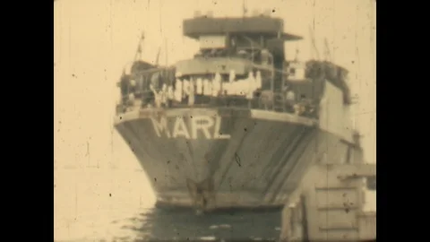 USS Marl 1946 Stock Footage 130161268