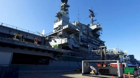 USS Midway Stock Footage 85993187