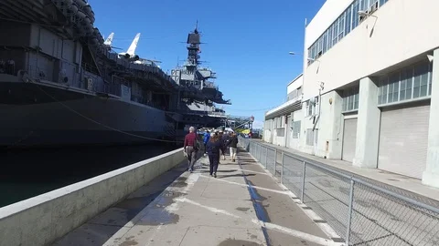 USS Midway Stock Footage 85993261