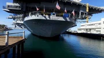 USS Midway Stock Footage 85993429