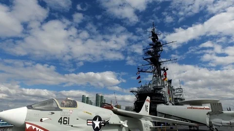 USS Midway Stock Footage 86020896