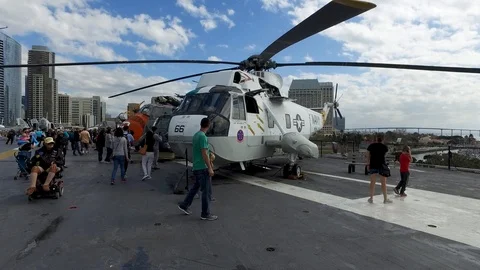 USS Midway Stock Footage 86024723