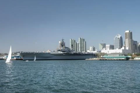 USS Midway Stock Photos