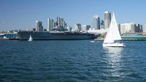 USS Midway Stock Photos
