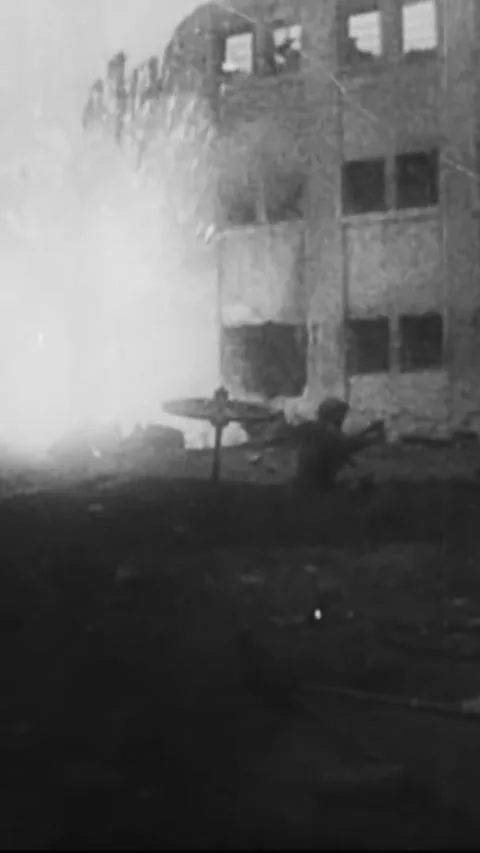 USSR - 1942 - In this Frank Capra documentary, German forces are successfully Stock Footage 338417373