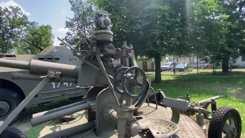 USSR Cannon Stock Footage 160720388