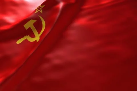 USSR flag background 스톡 일러스트