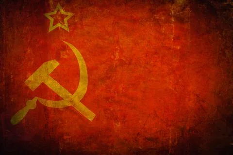 USSR flag Stock Photos