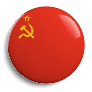 USSR Soviet Flag Stock Illustration