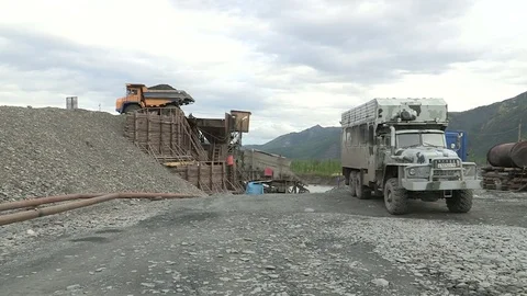 Ust-Nera Stock Footage 74926014