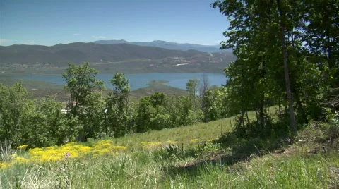 UT PC Mtn Biking 1 Stock Footage 866382