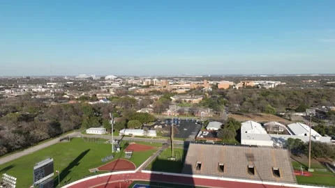 UTA Maverick Stadium timelapse Stock Footage 235081696