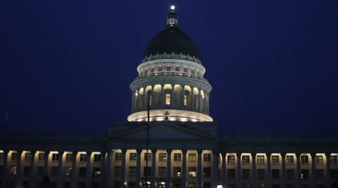 Utah Capital Building Stock Footage 27964974