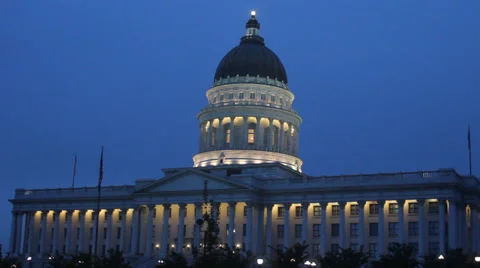 Utah Capital Building Stock Footage 27964995