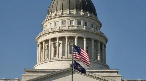 Utah Capital Building Stock Footage 48470965