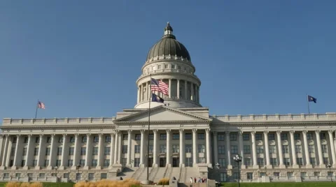 Utah Capital Building Stock Footage 48471175
