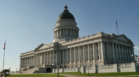 Utah Capital Building Stock Footage 48471734