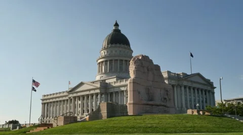 Utah Capital Building Stock Footage 48471893