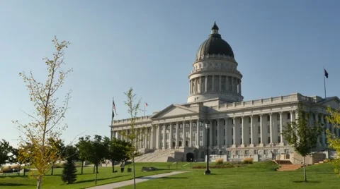 Utah Capital Building Stock Footage 48471941