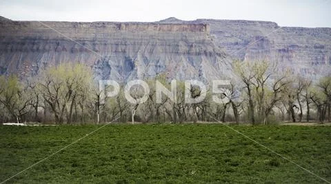 Utah Desert River Valley