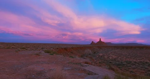 Utah Desert Sunset Stock Footage 106441001