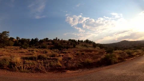 Utah Driving Capitol Reef Torrey Red Rock Desert Stock Footage 334905110