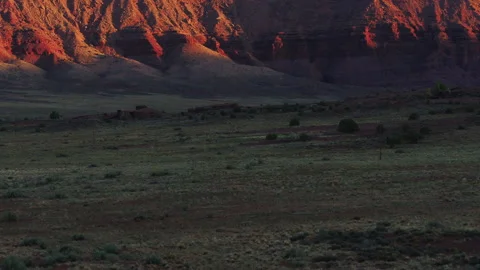 Utah Driving During Sunrise Stock Footage 320364663