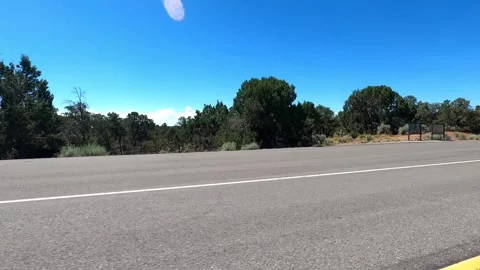 Utah Driving Timelapse Mule Canyon Natrual Bridges Video stock 324840658