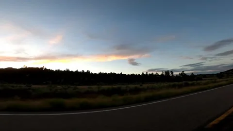 Utah Driving Timelapse Tropic Red Rock Desert Escalante Red Rock Desert 스톡 동영상 330401401