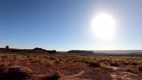 Utah Driving Timelapse Valley Of The Gods Blanding Stock Footage 340298614