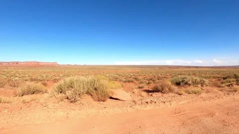 Utah Driving Valley Of The Gods Stock Footage 333286368