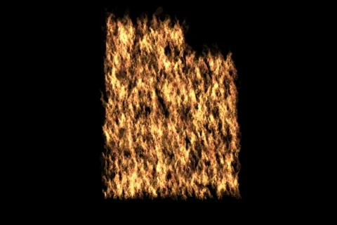 Utah on Fire Stock Footage 729322