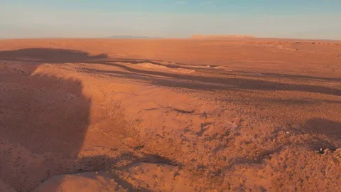 Utah - Flying Over Desert at Sunset 動画素材 96133608